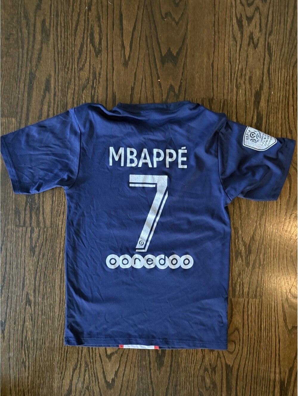 Nike PSG Kylian Mbappe #7 Soccer Jersey Youth XL 164 Paris Saint Germain